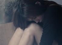 Sad, depressed woman