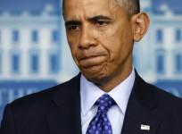 Obama speaks about the situation in Iraq in the briefing room of the White House in Washington
