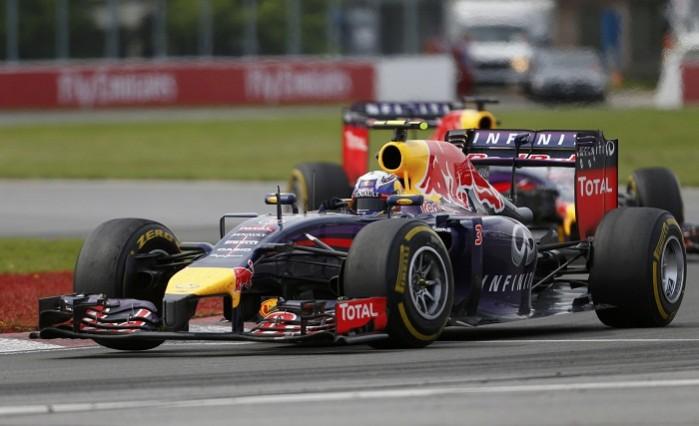 Red Bull's Daniel Ricciardo drives during the Canadian Grand Prix. Daniel Ricciardo Red Bull Racing