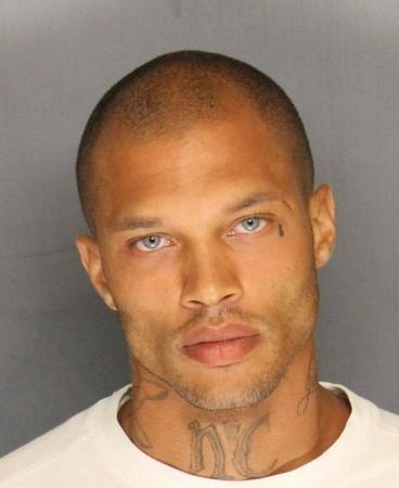 Convicted felon Jeremy Meeks' mugshot has gone viral on Facebook Jeremy Meeks, a convicted felon's Mug Shot on Facebook has gone Viral