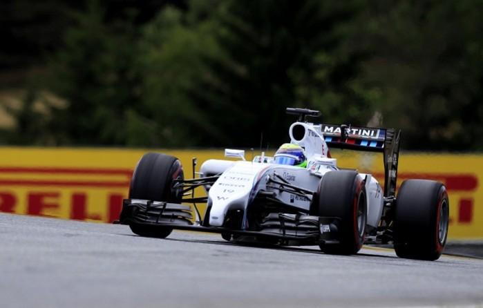 Williams' Felipe Massa drives during the qualification session of the Austrian GP. Felipe Massa Williams
