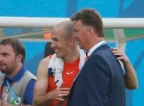 Louis Van Gaal Arjen Robben Netherlands