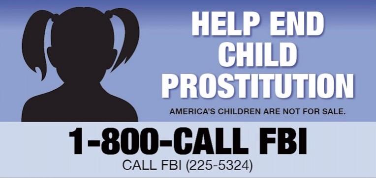 The Federal Bureau of Investigation has recued 168 children, who were victims of child sex trafficking, in one of the largest annual sex-trafficking crackdown.