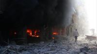 syrian-army-air-raids-strike-various-targets-in-aleppo
