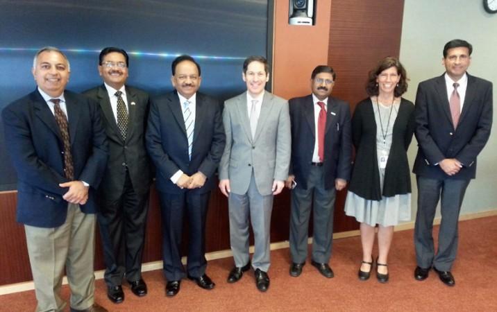 Harsh Vardhan in the US