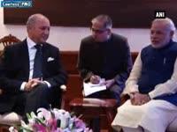 laurent-fabius-meets-pm-narendra-modi-invites-him-to-france