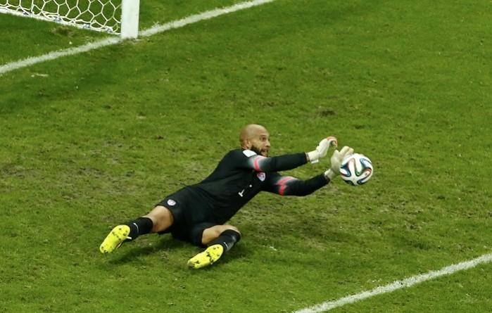 Tim Howard kept USA in the game with some outstanding saves Tim Howard USA