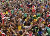 Brazil spectators crowd