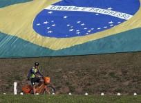 Neymar Brazil flag