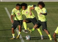 Brazil Neymar Marcelo David Luiz