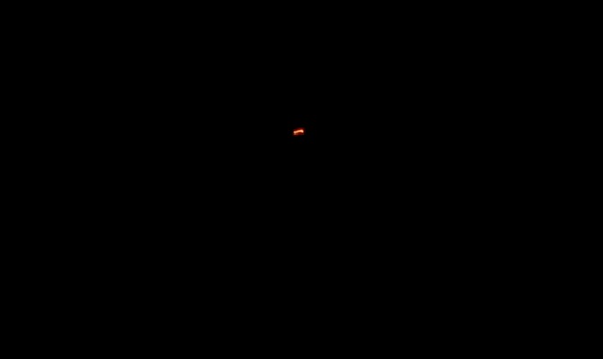 Red Glowing Strange UFO Spotted Hovering Over Pennsylvania [You Tube Screenshot/Bonnie Longo]