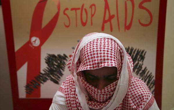 Five healthy Saudi women have willingly come forward to marry men with AIDS.