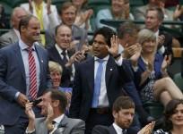 Sachin Tendulkar Andrew Strauss Wimbledon