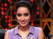 Shraddha Kapoor while promoting 'Ek Villain' on 'Entertainment Ke Liye Kuch Bhi Karega'