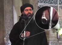al-Baghdadi's Rolex watch has turned into a Twitter joke, with some calling it fake, Made in China imitation material.
