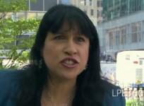 Fran Capo, seen in this video, is the Guinness Book of World Records holder as the 'fastest talking female'.