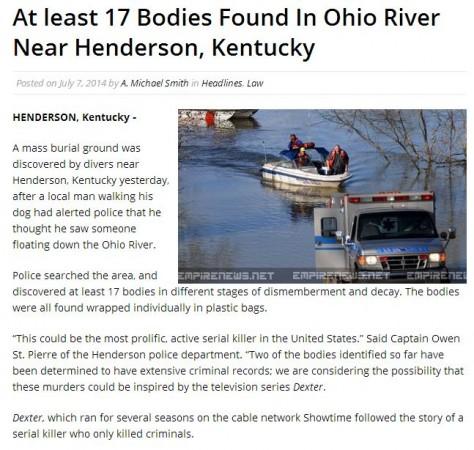 '17 Bodies Found Wrapped In Plastic' is a hoax 17 Bodies Found