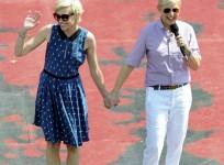 Portia de Rossi and Ellen DeGeneres