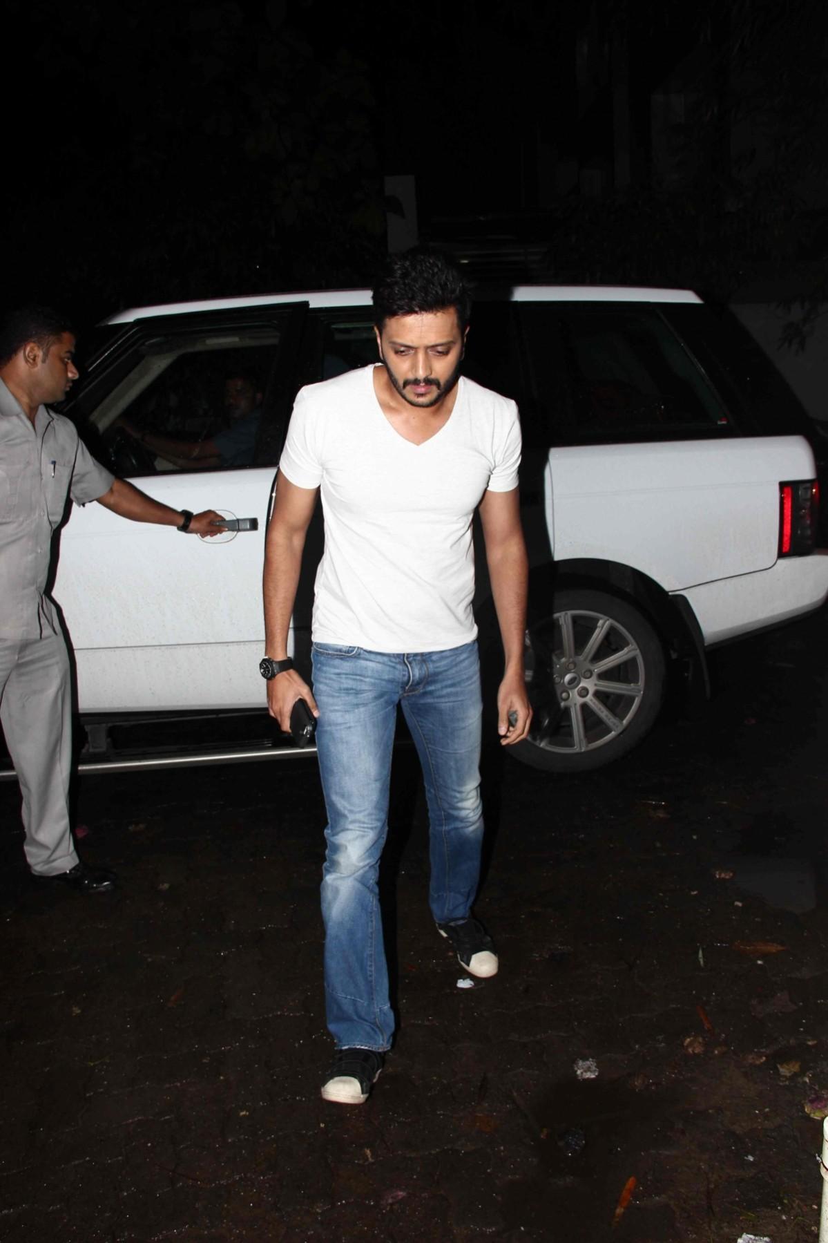 Riteish Deshmukh at the special screening of his movie Riteish Deshmukh on the special screening of his movie