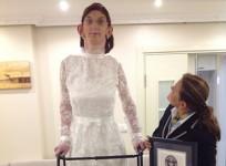 Rumeysa Gelgi,17, is World's Tallest Teenager (female)