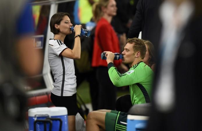 Manuel Neuer and Freundin Kathrin Gilch