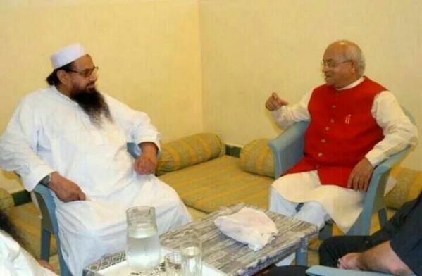 Vaidik meets Hafiz Saeed