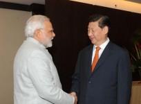Modi meets Chinese President Xi Jinping