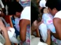 Dead three year Filipino Child who woke up at her funeral is dead again