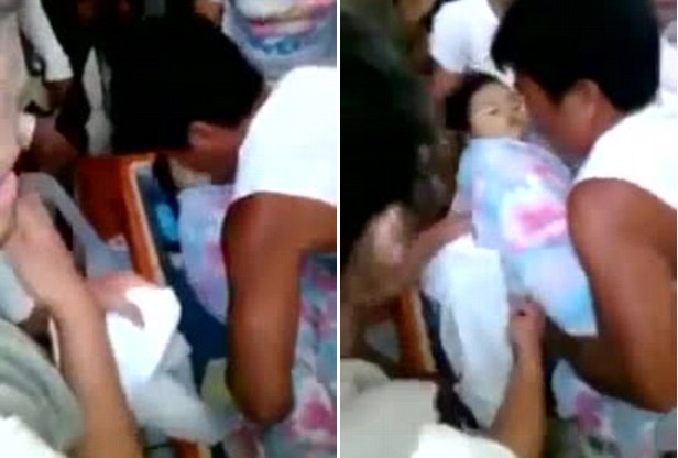 Dead three year Filipino Child who woke up at her funeral is dead again