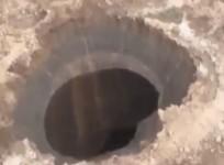 A huge and mysterious crater spotted in a remote Siberian land ironically known as the 'End of the World' has intrigued people and scientist.