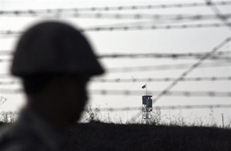 Ceasefire violation by Pakistani troops at LoC, Kashmir.