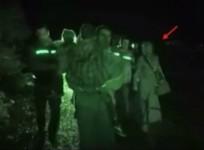 Al Baghdadi's wife and children during the prisoner exchange