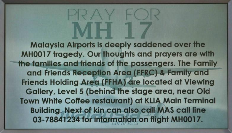 An Air India flight AI 113 seemed to have narrowly missed the fate of Malaysian Airlines MH17 as it was flying only 25 kms away when MH17 exploded.