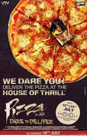 "Pizza 3D" poster