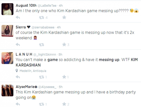 Users expressing frustration on Twitter Users expressing frustration on Twitter