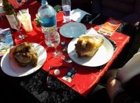 Sheep's head delicacy, also known as smiley