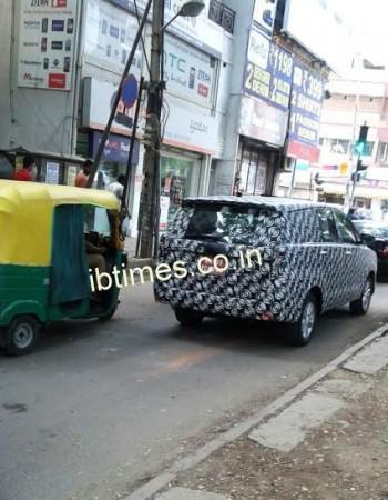 Exclusive Spy Shots: 2016 Toyota Innova Spied Testing in Bangalore Exclusive Spy Shots: 2016 Toyota Innova Spied Testing in Bangalore