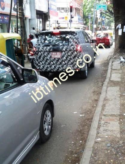 Exclusive Spy Shots: 2016 Toyota Innova Spied Testing in Bangalore Exclusive Spy Shots: 2016 Toyota Innova Spied Testing in Bangalore