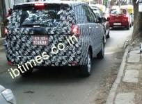 Exclusive Spy Shots: 2016 Toyota Innova Spied Testing in Bangalore