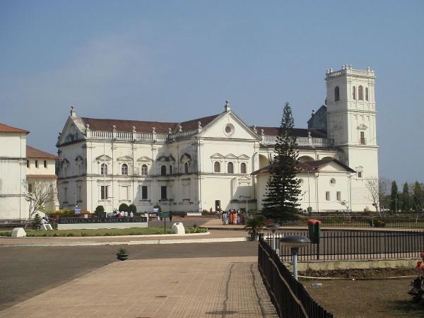 The Sé de Santa Catarina Cathedral in Goa Goa