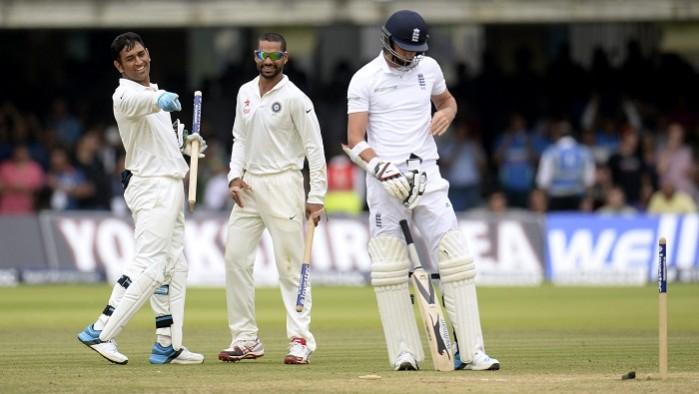 MS Dhoni, the attacking skipper, came to the fore on Day 5 of the second Test against England MS Dhoni Shikhar Dhawan India James Anderson England
