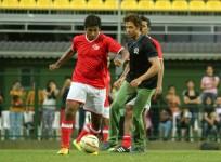 Hrithik Roshan spotted playing Celebrity Football Match