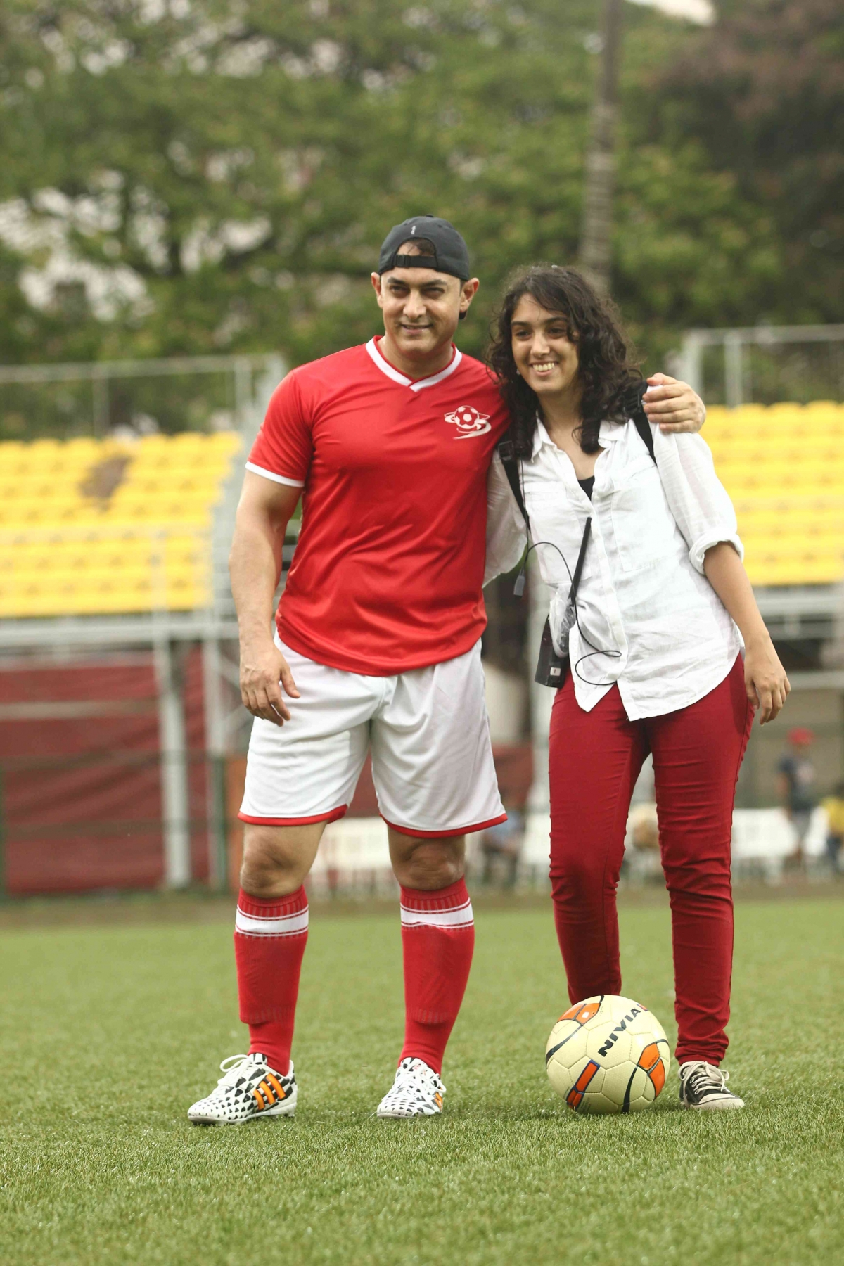 Aamir Khan with daughter Ira Khan Aamir Khan with daughter Ira Khan