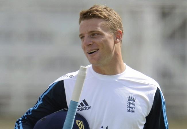 England's Jos Buttler attends a training session with the team. Jos Buttler