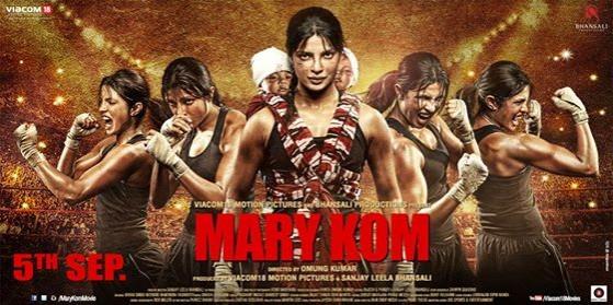 Bollywood has taken a great liking to sports biopics Mary Kom Poster