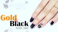 gold-black-nail-art