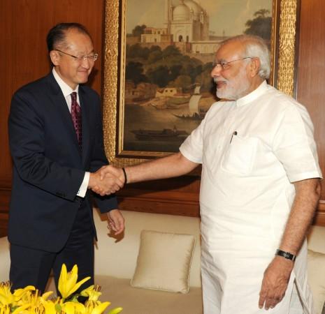 Narendra Modi, Jim Yong Kim