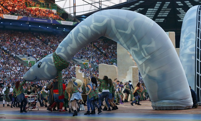 Glasgow opening ceremony 2014