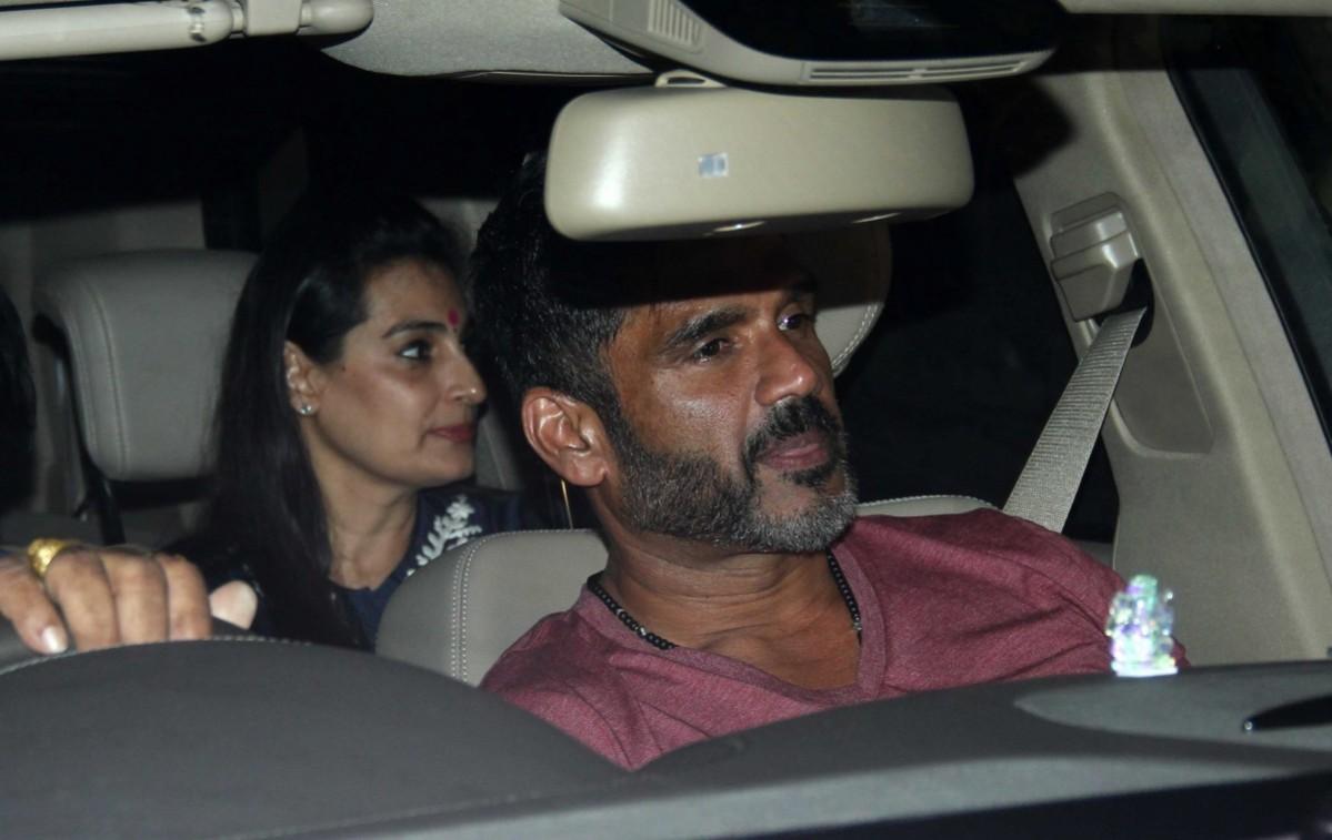 Sunil Shetty attends the special screening of Sunil Shetty attends the special screening of