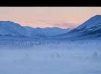Sunset in Oymyakon